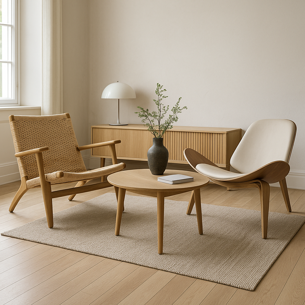 Oplev tidløst design med Carl Hansen og Søns klassikere